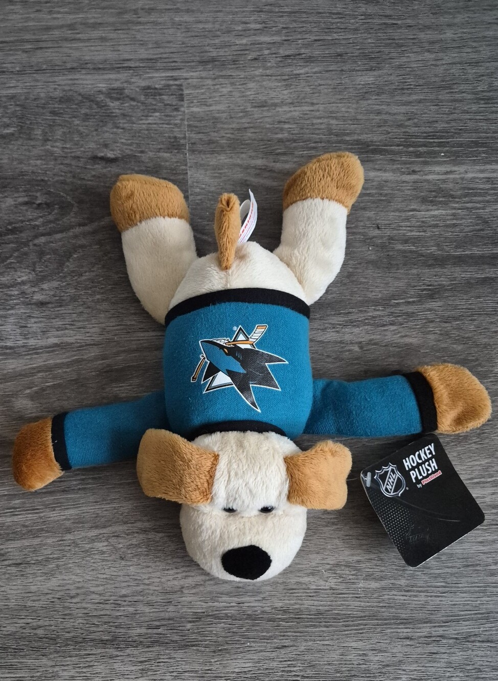 NHL San Jose Sharks Hockey Dog Plush